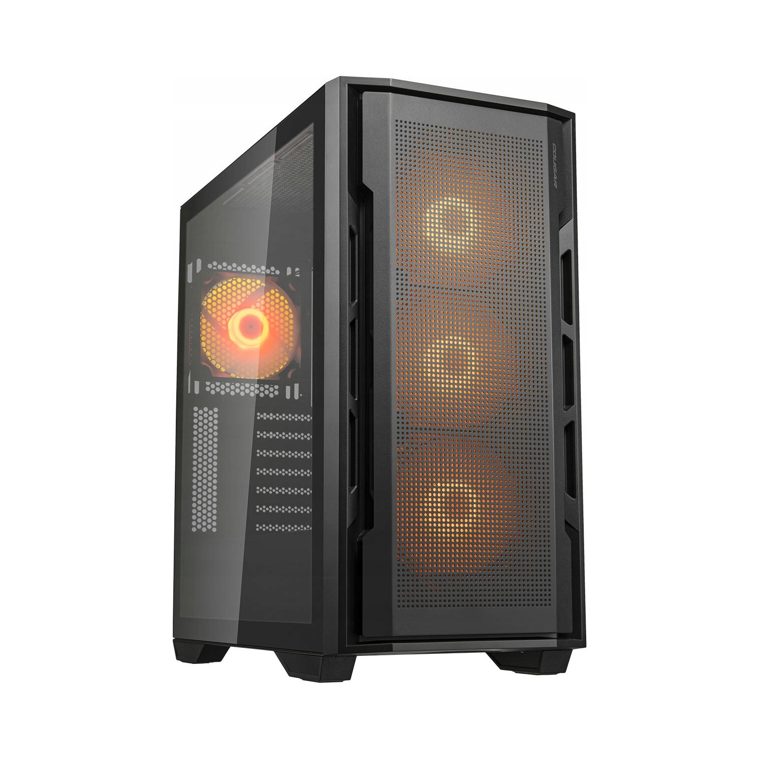 COUGAR Obudowa Uniface RGB, Midi Tower, Czarna — 10