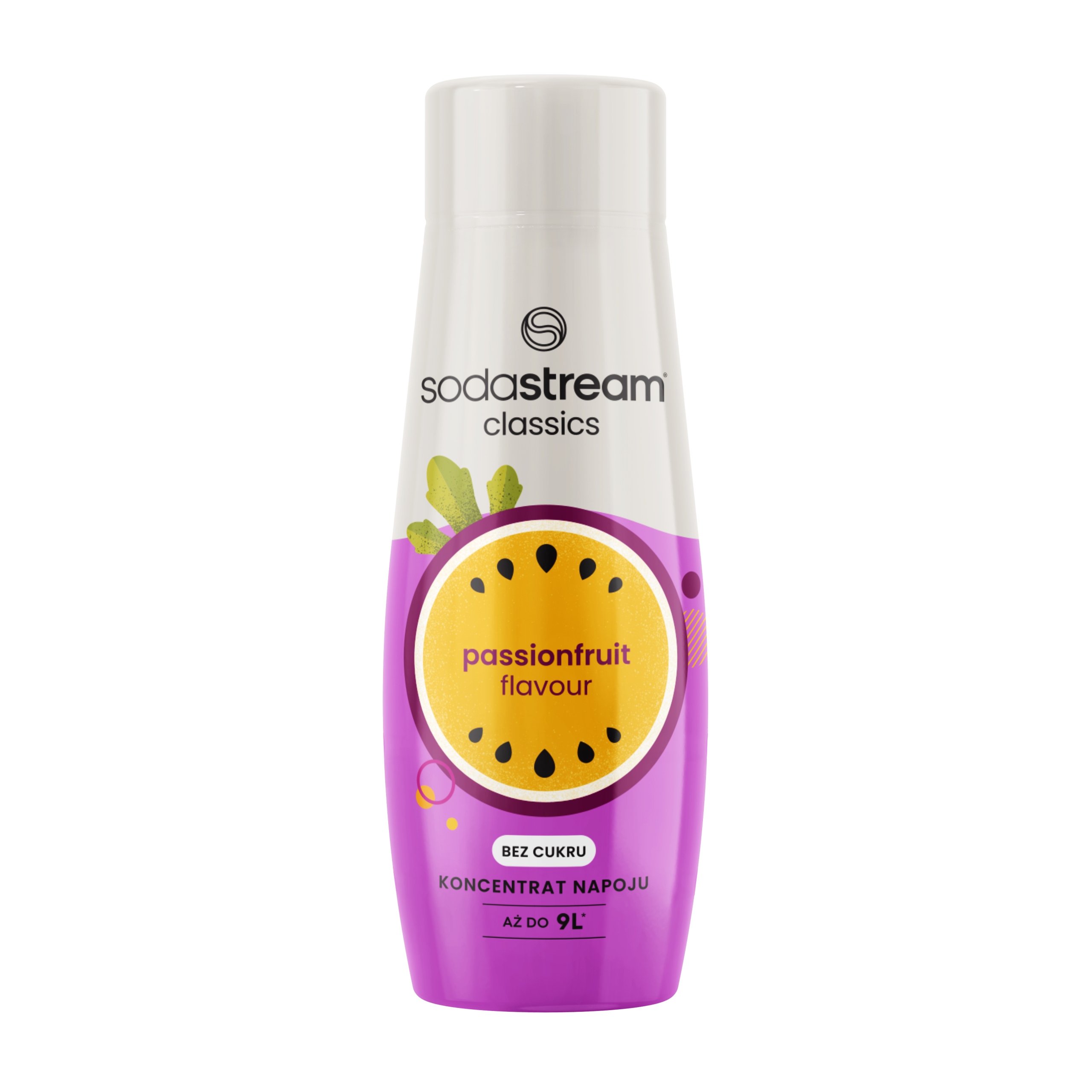 Syrop do saturatora SodaStream PASSIONFRUIT ZERO 440 ml marakuja