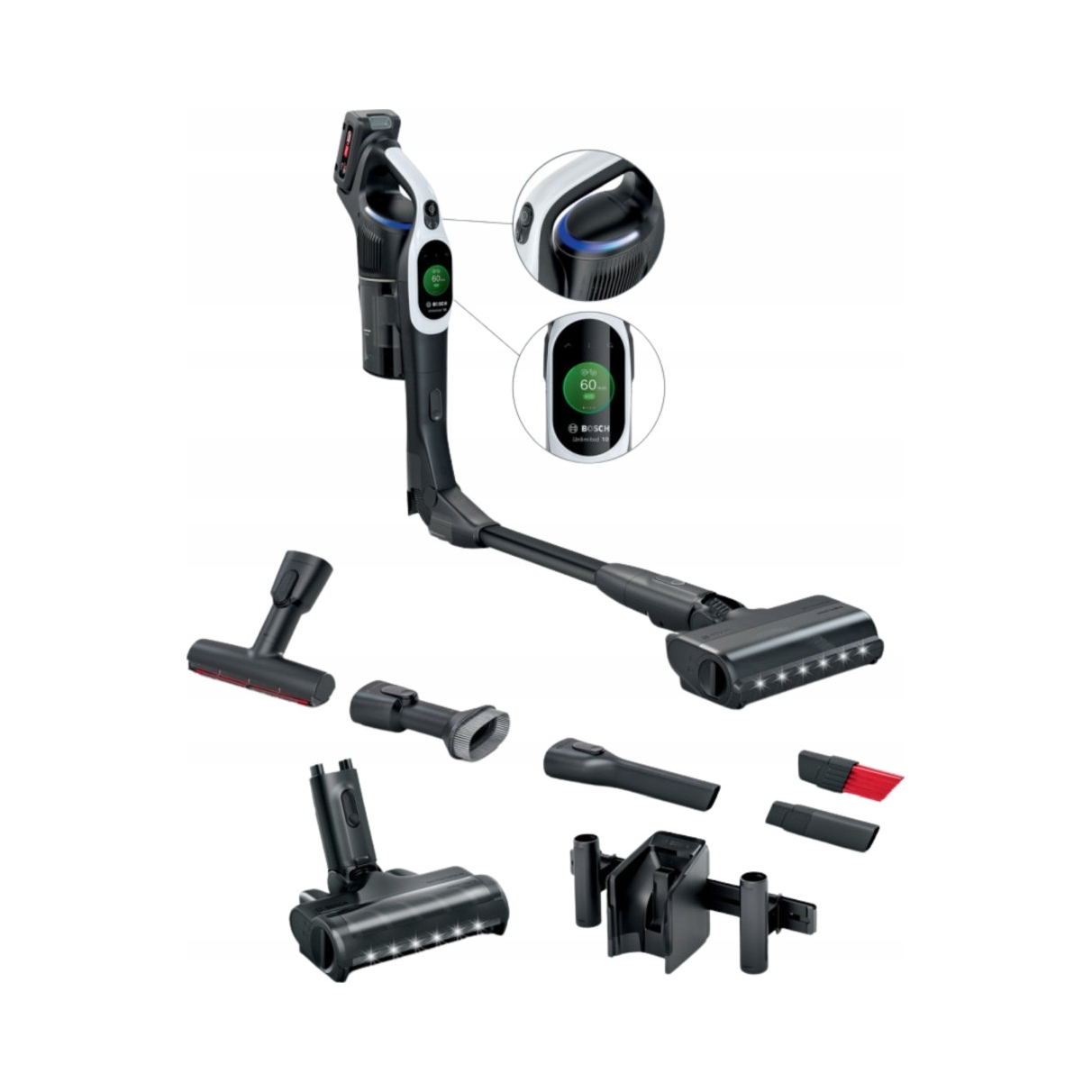 Odkurzacz pionowy Bosch BCS1041WAC czarny