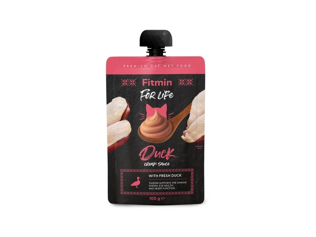 Levně Fitmin For Life Cream Sauce duck