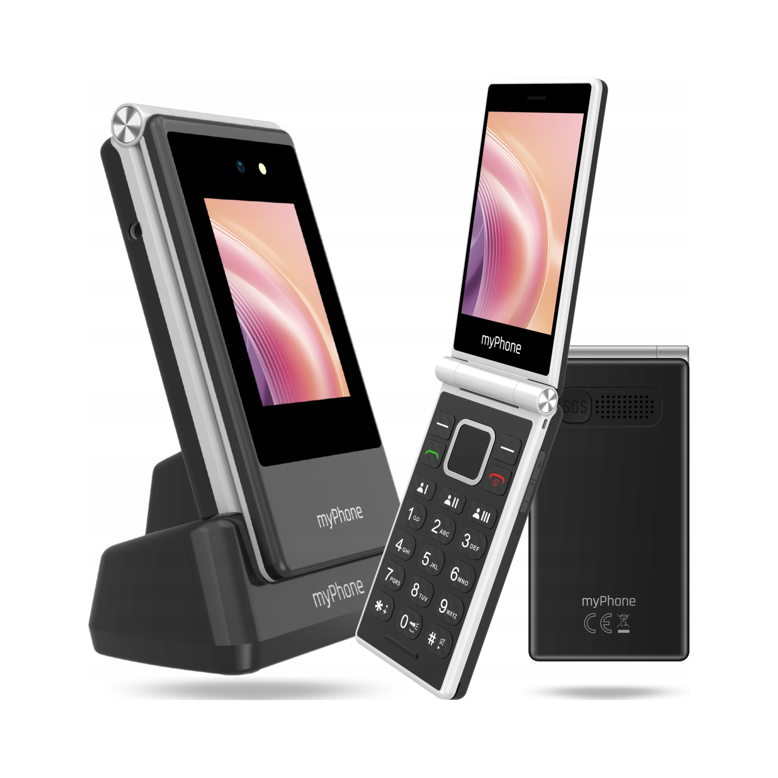 Telefon komórkowy z klapką myPhone Tango 2 Lte Dual Sim Bluetooth Sos