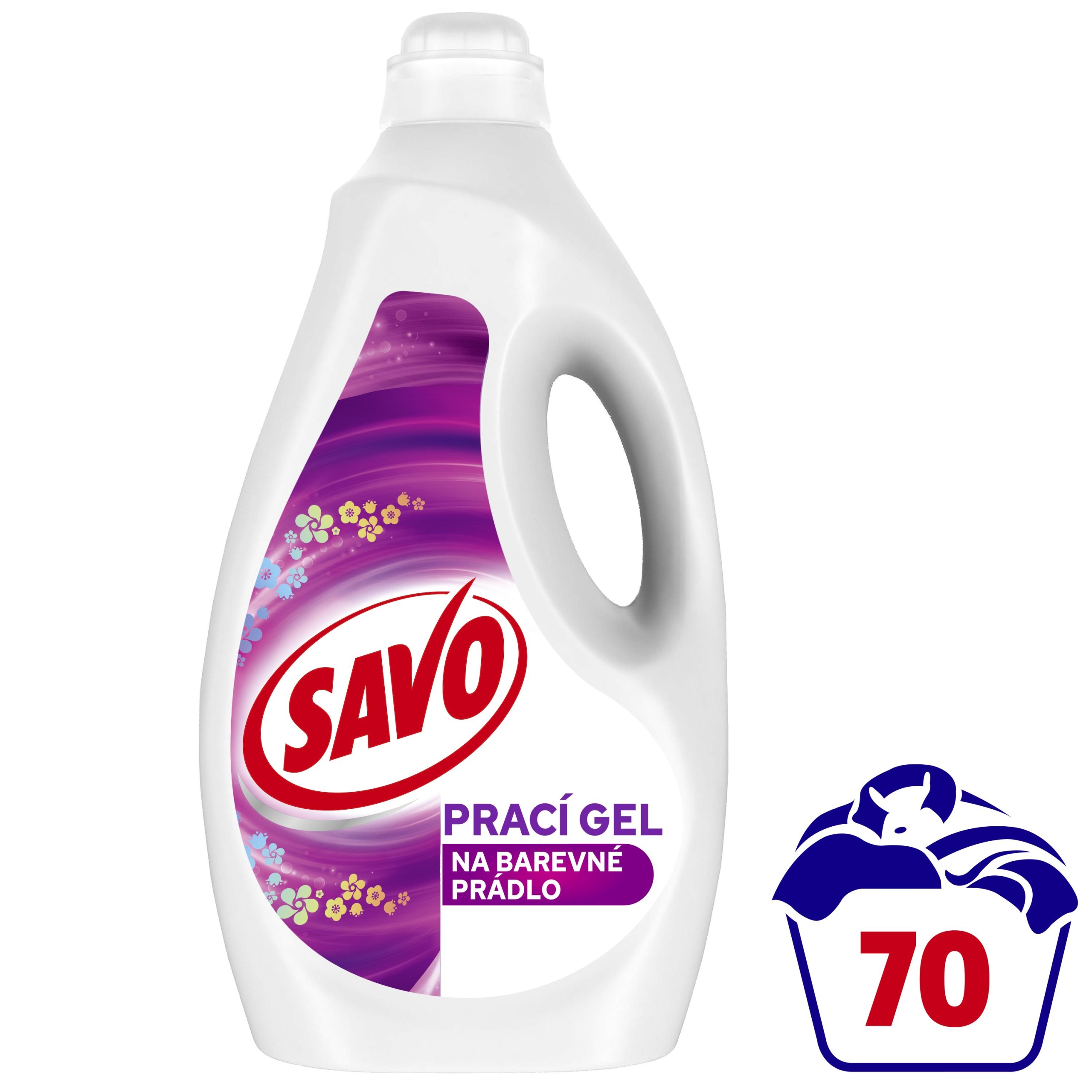 Savo prací gel Barevné prádlo 3,5l/70pd