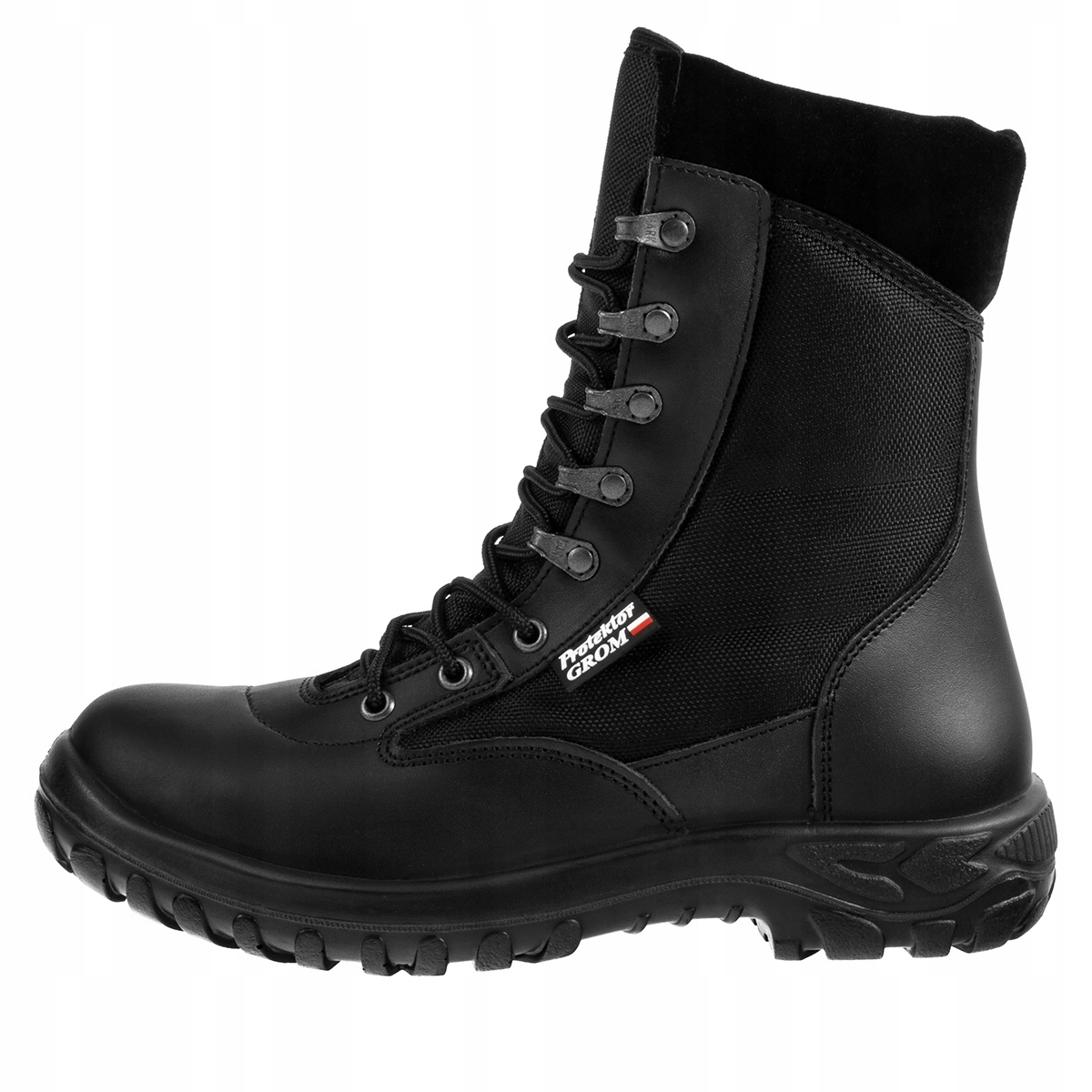 Buty taktyczne męskie Grom rozmiar 44, czarne Protektor