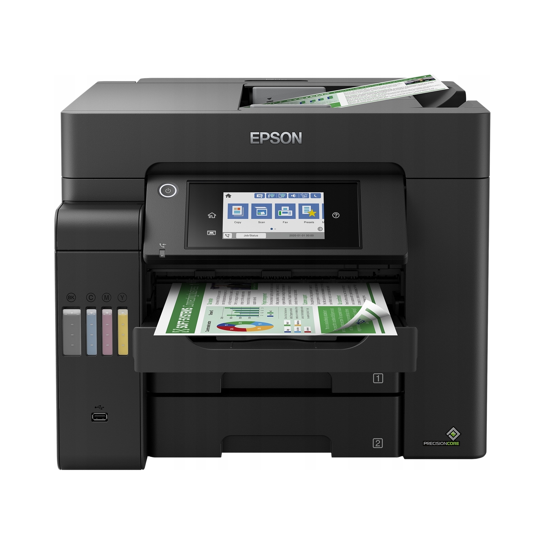 Atramentová multifunkčná tlačiareň (farebná) Epson EcoTank L6550