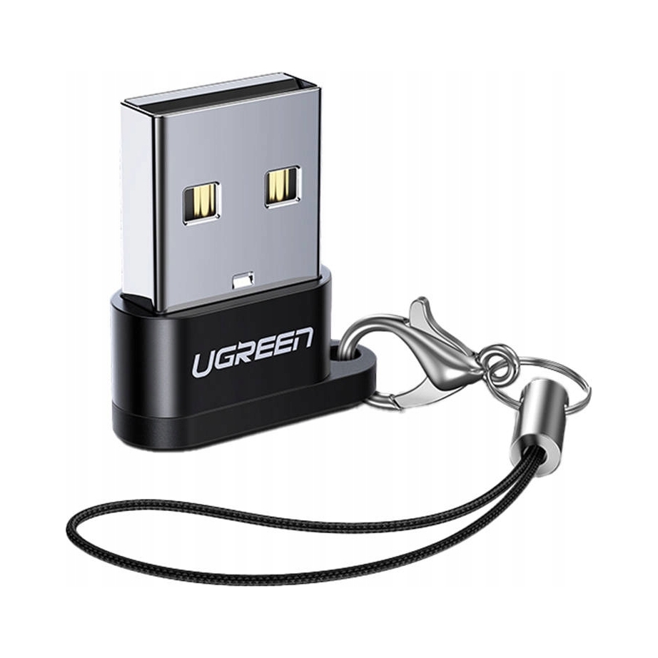 Adapter USB UGREEN USB-C do USB-A 2.0 (czarny)