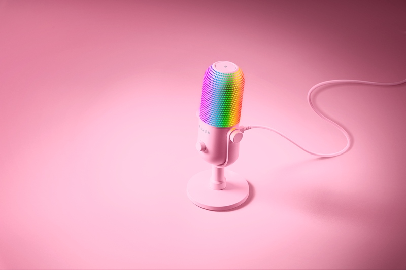 Razer Mikrofon Seiren V3 Chroma, Quartz — 11