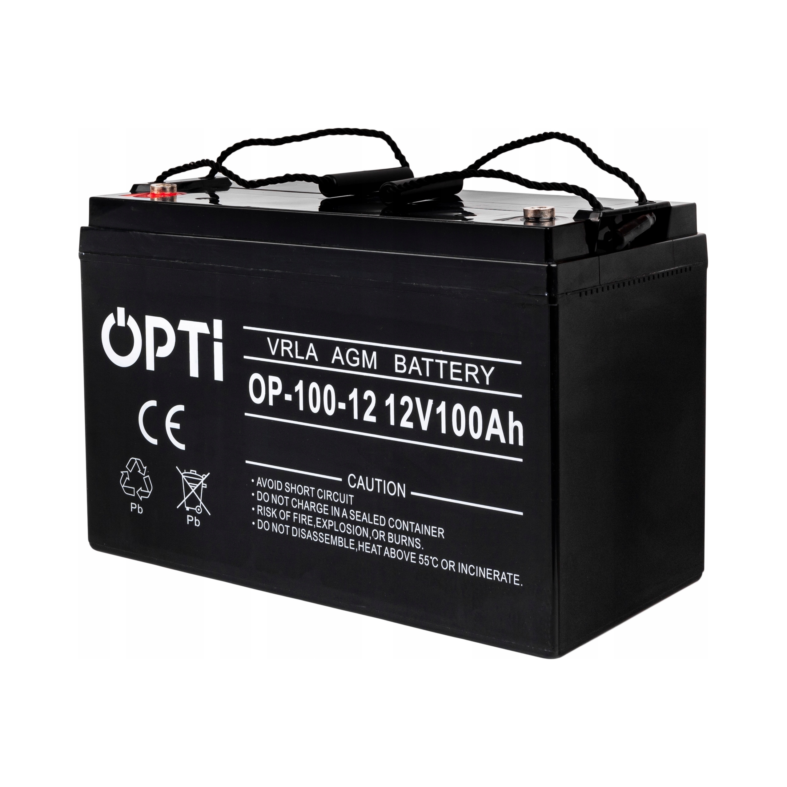 Akumulátor Opti Vrla Agm 12V 100Ah Volt Polska