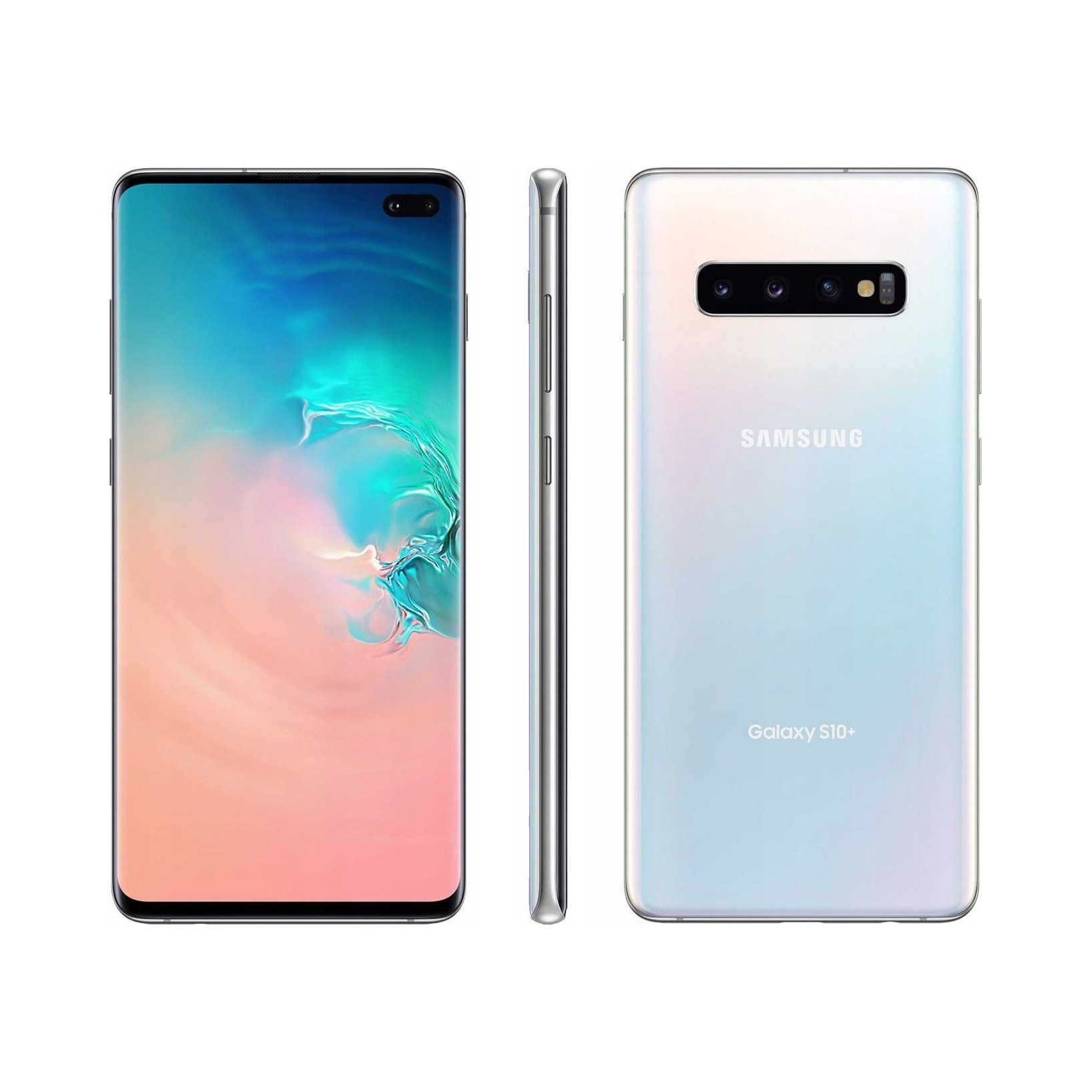 Smartphone Samsung Galaxy S10+ 8 Gb 128 Gb 4G bílý || Fólie Private ||