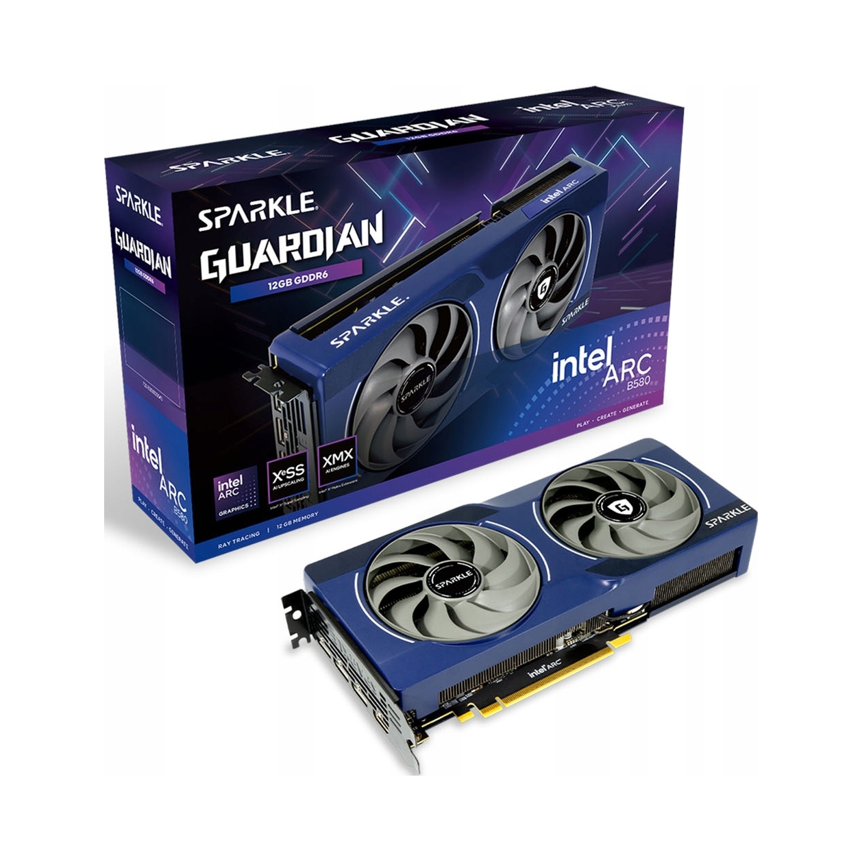 Karta graficzna Sparkle Technology Intel Arc B580 Guardian 12 Gb