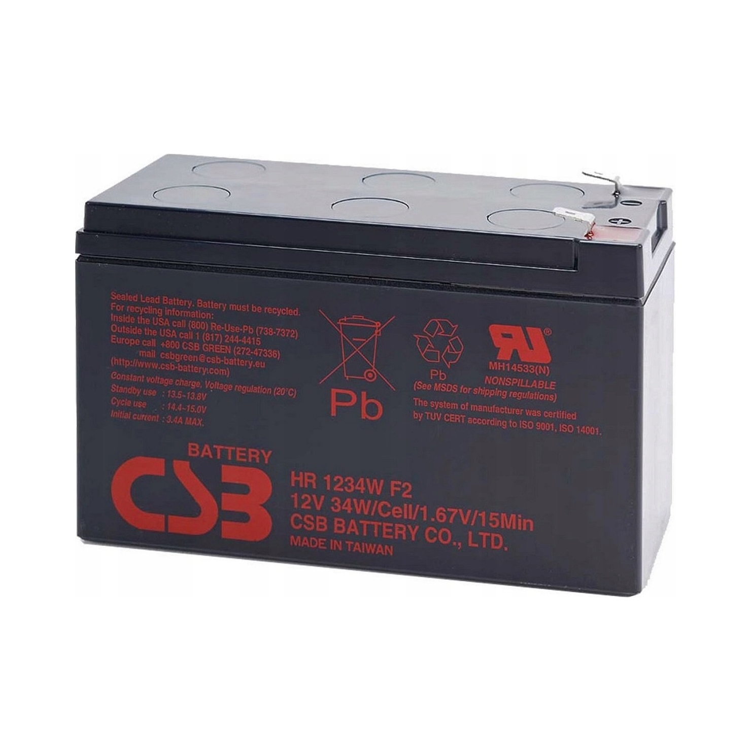 CSB HR1234WF2 12V 34WATT