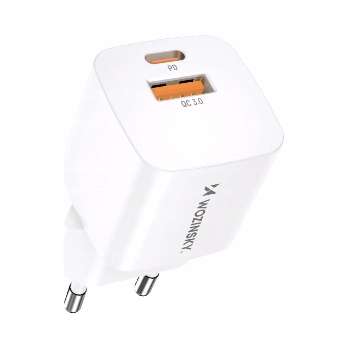 Ładowarka sieciowa Wozinsky Cmwcw 20W Usb- C Usb- A biała Wozinsky
