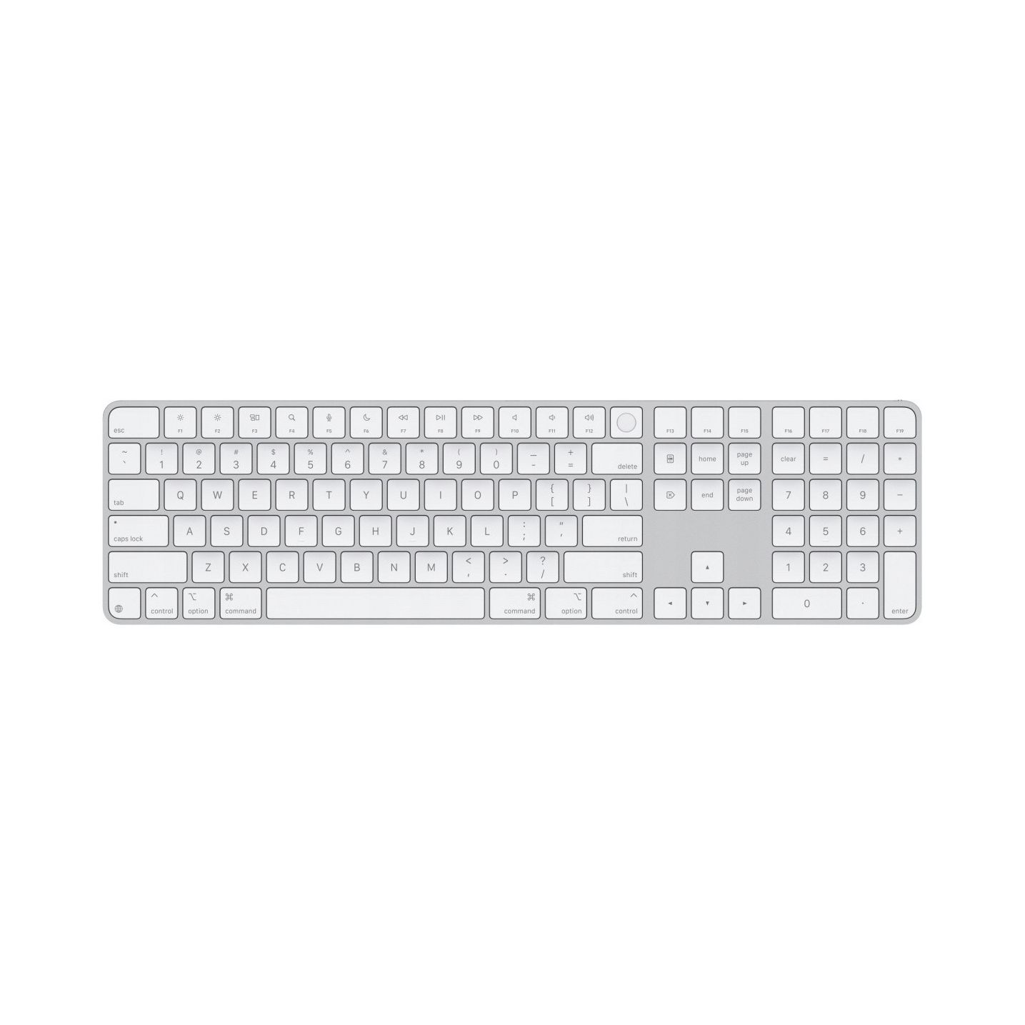Klávesnice Apple Magic Keyboard bílá