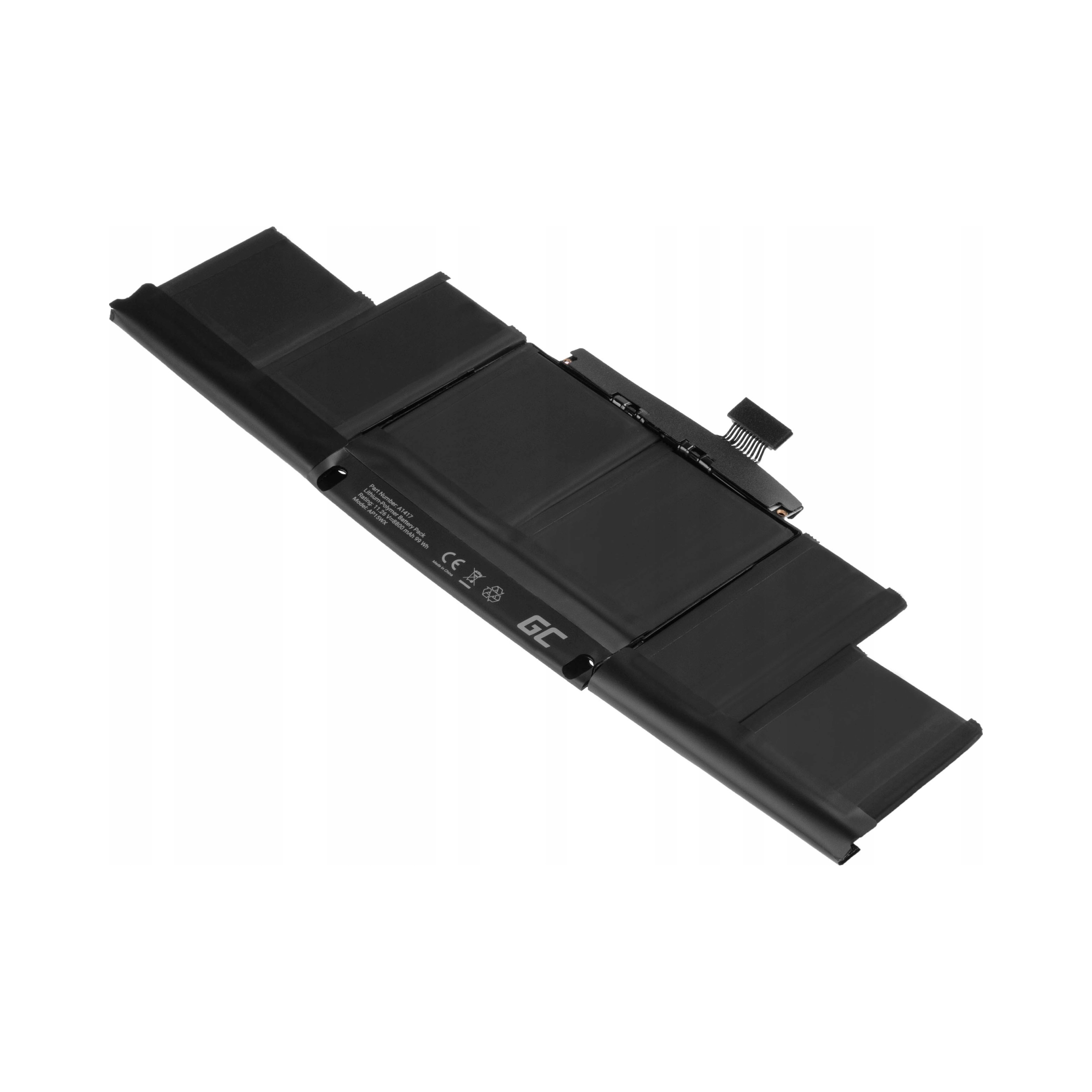 Bateria do laptopa Green Cell A1417 do Apple MacBook Pro 15 A1398