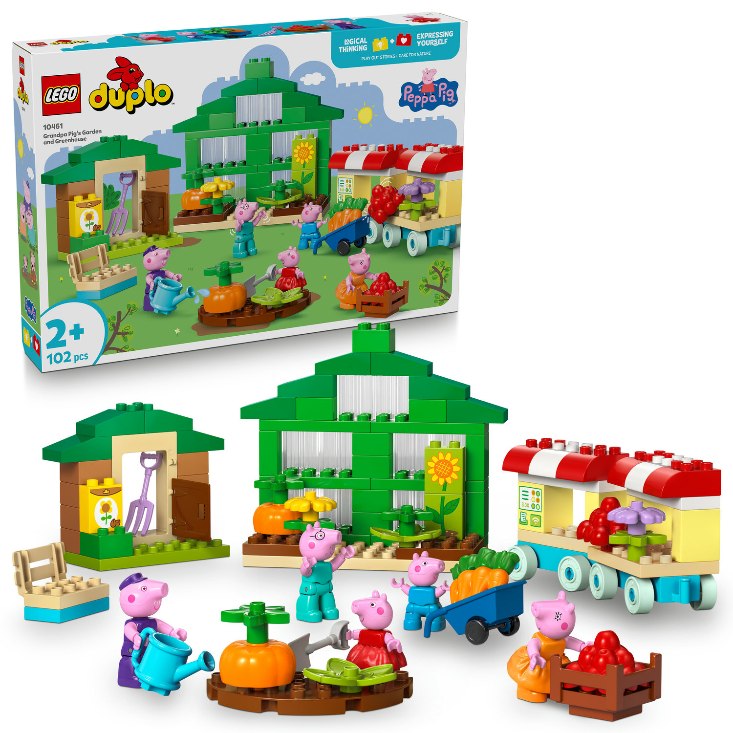 Lego Duplo 10461 Dědečkova zahrada a skleník