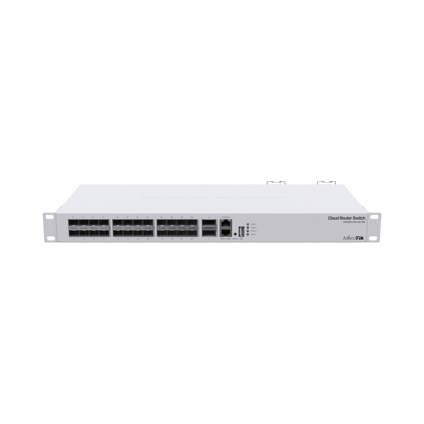 Switch MikroTik CRS326-24S+2Q+RM 24xSFP+ 2xQSFP+ L3