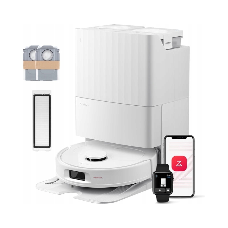 Robotický vysávač Roborock QV35S biely