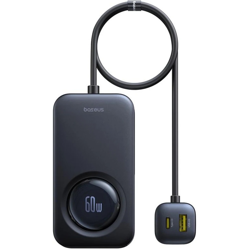 Nabíječka do auta Baseus PrimeTrip Usb-c 60W 3x Usb, 3x Usb-c černá