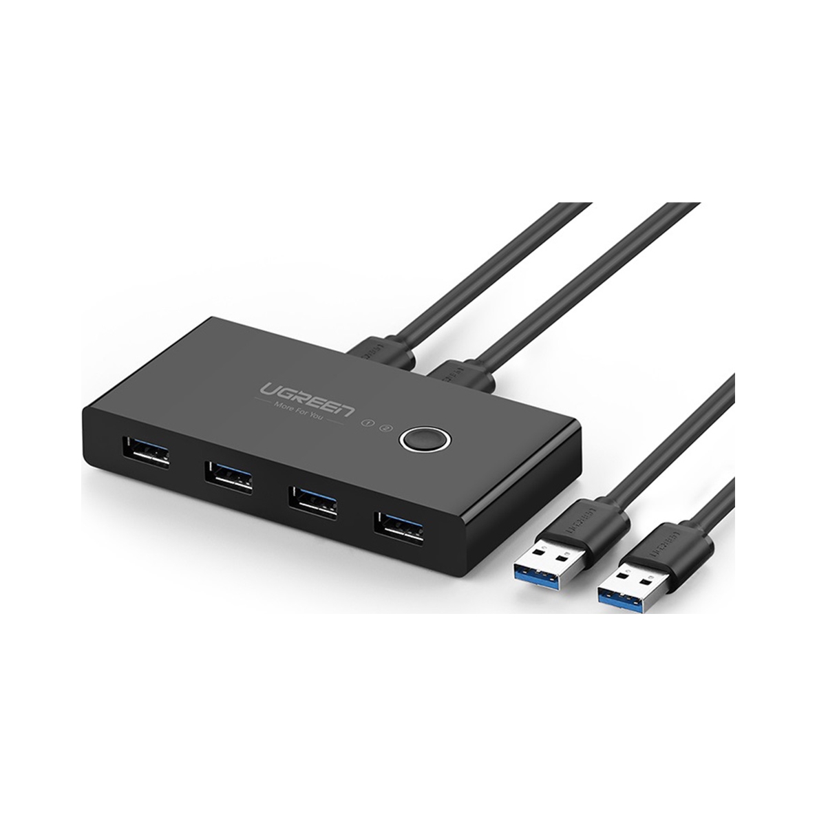 Przełącznik Usb Ugreen 30768B 4xUSB 3. 0 (czarny) Ugreen