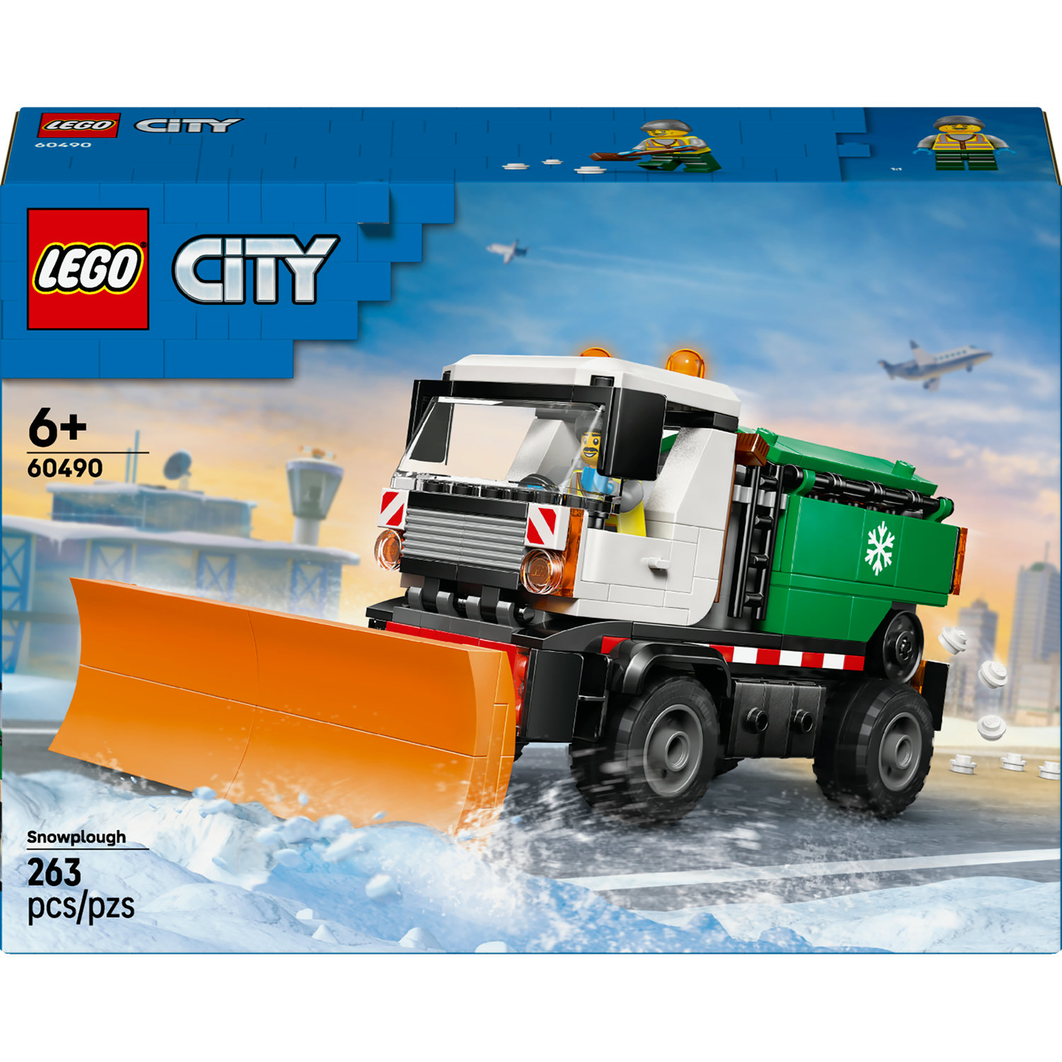 LEGO City 60490 Pług śnieżny, samochód, auto