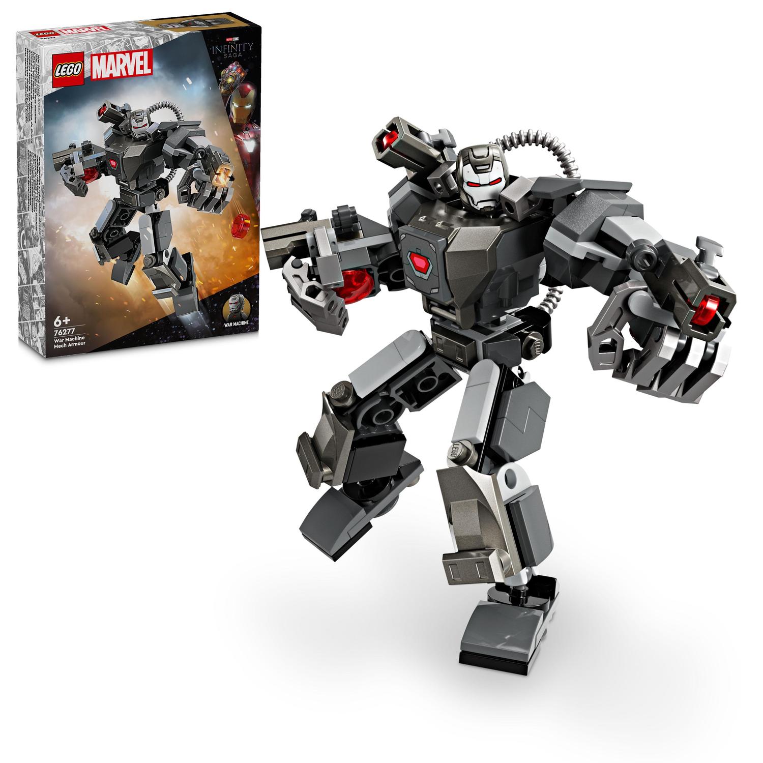 Lego Marvel Mechaniczna zbroja War Machine 76277