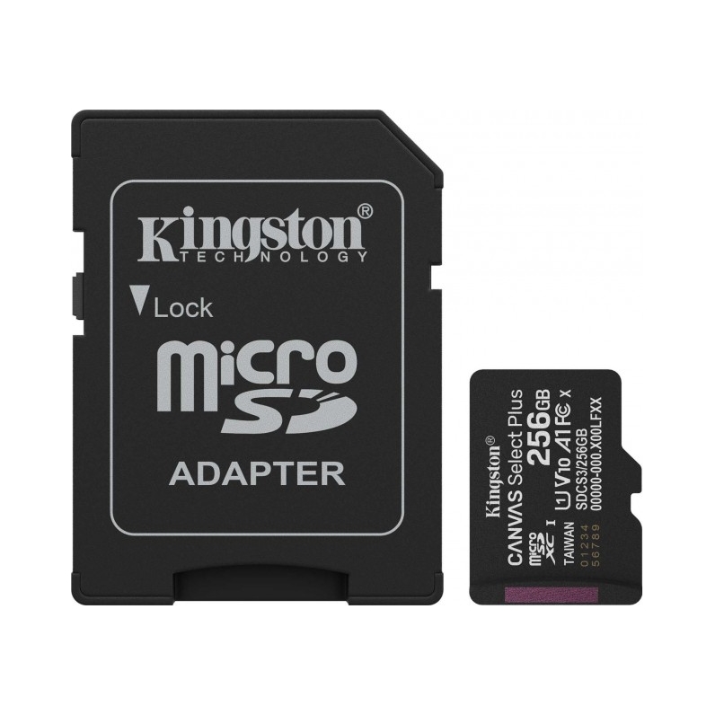 Paměťová karta Sdxc Kingston 256 Gb