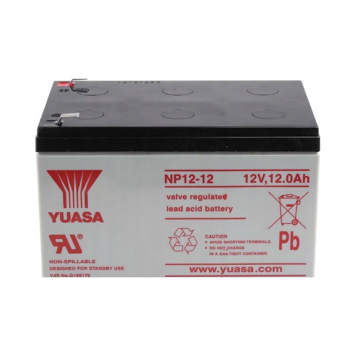 Akumulator Yuasa 12 V 12 Ah