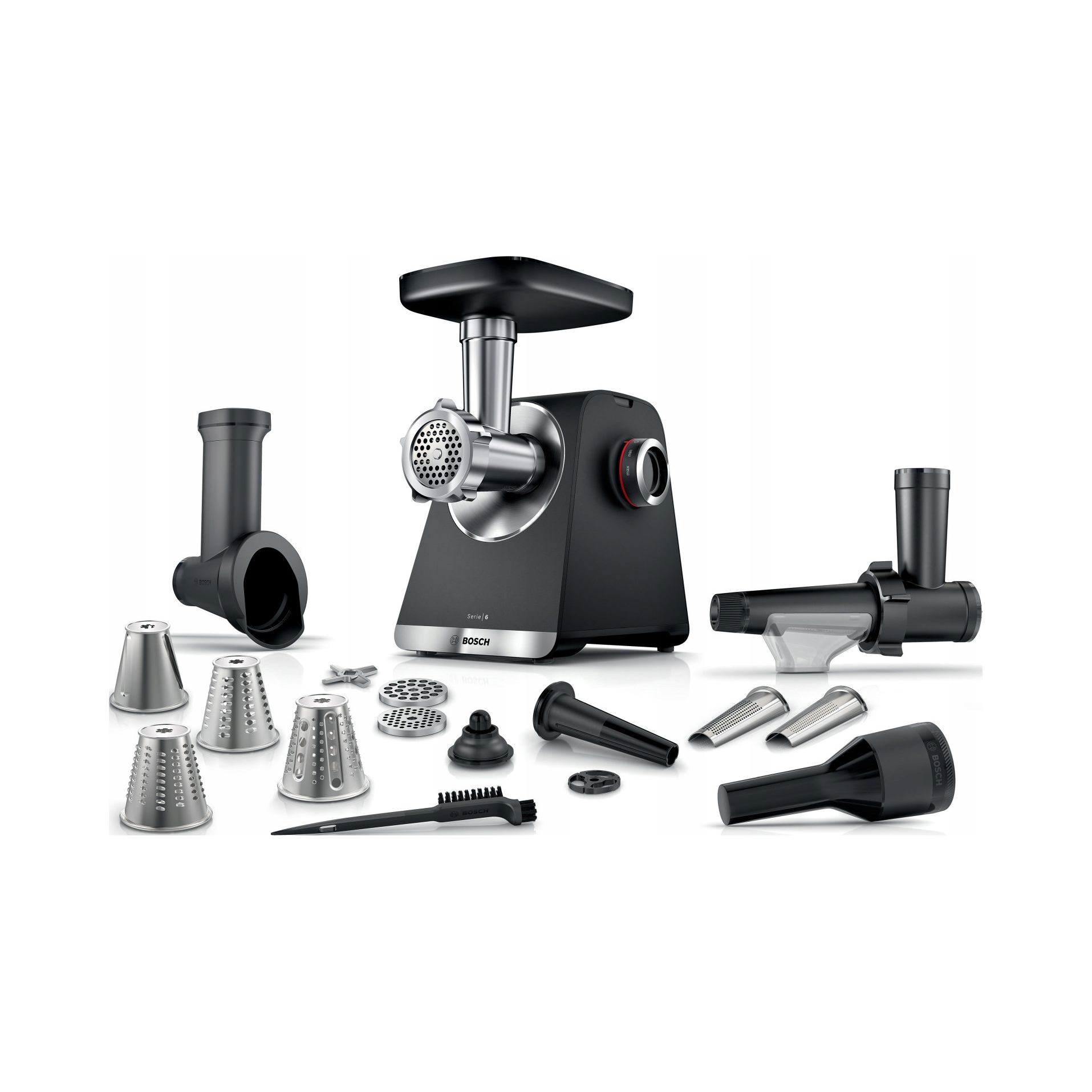 Maszynka do mielenia mięsa Bosch MFWS660B czarny 2100 W