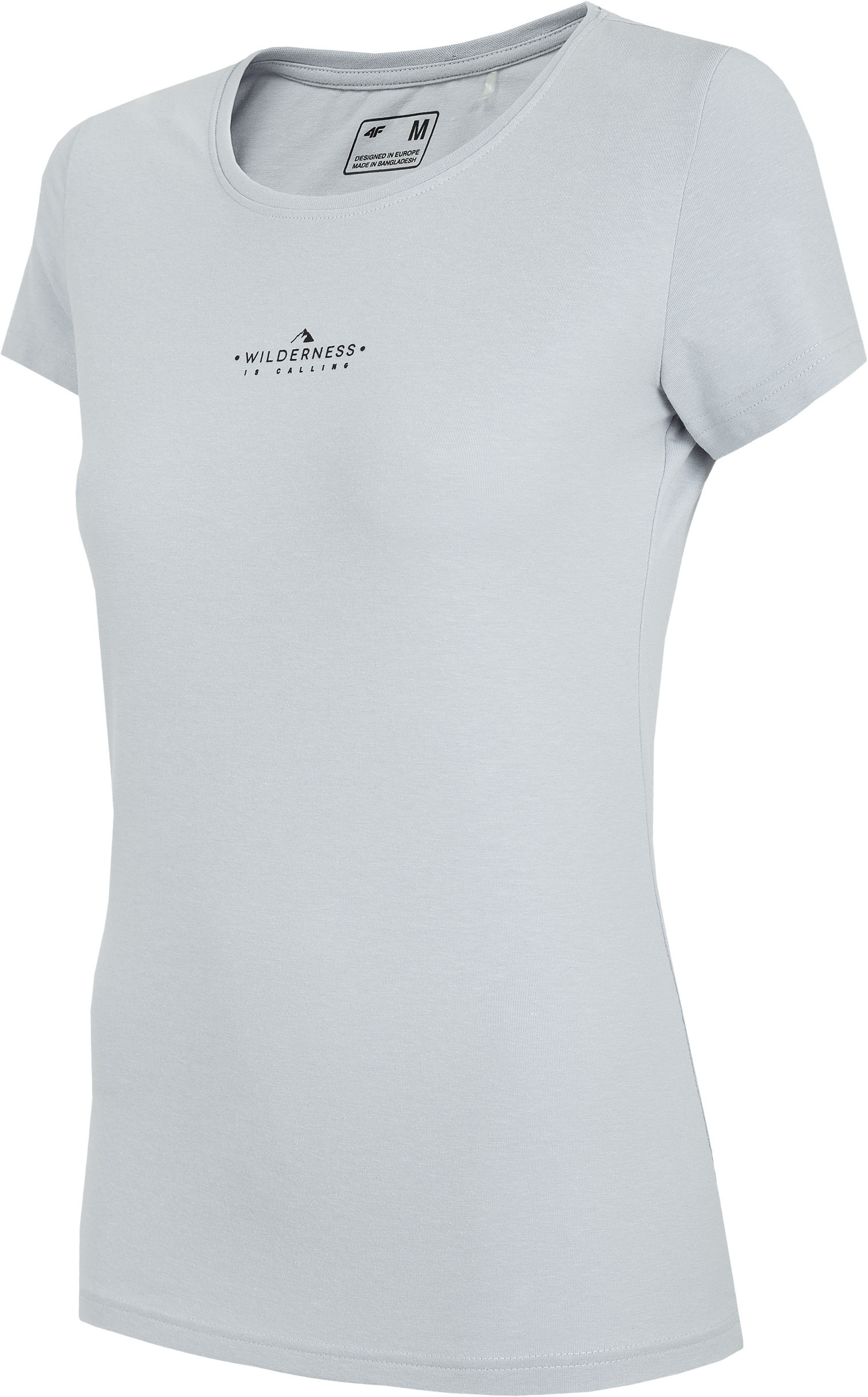 

T-shirt damski 4F H4L21-TSD062 jasny niebieski r.M