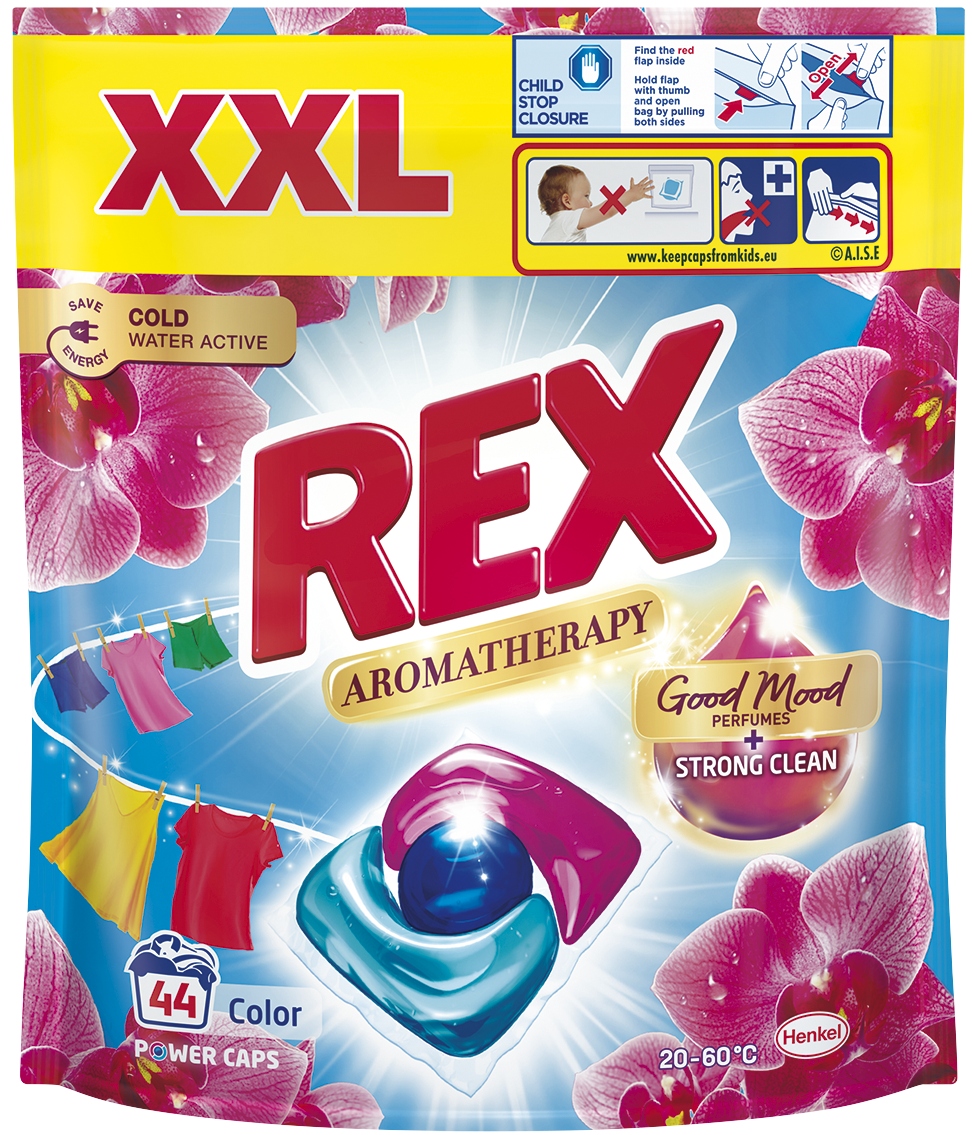 Rex Aromatherapy koncentrovaný předdávkovaný prací prostředek 44 praní