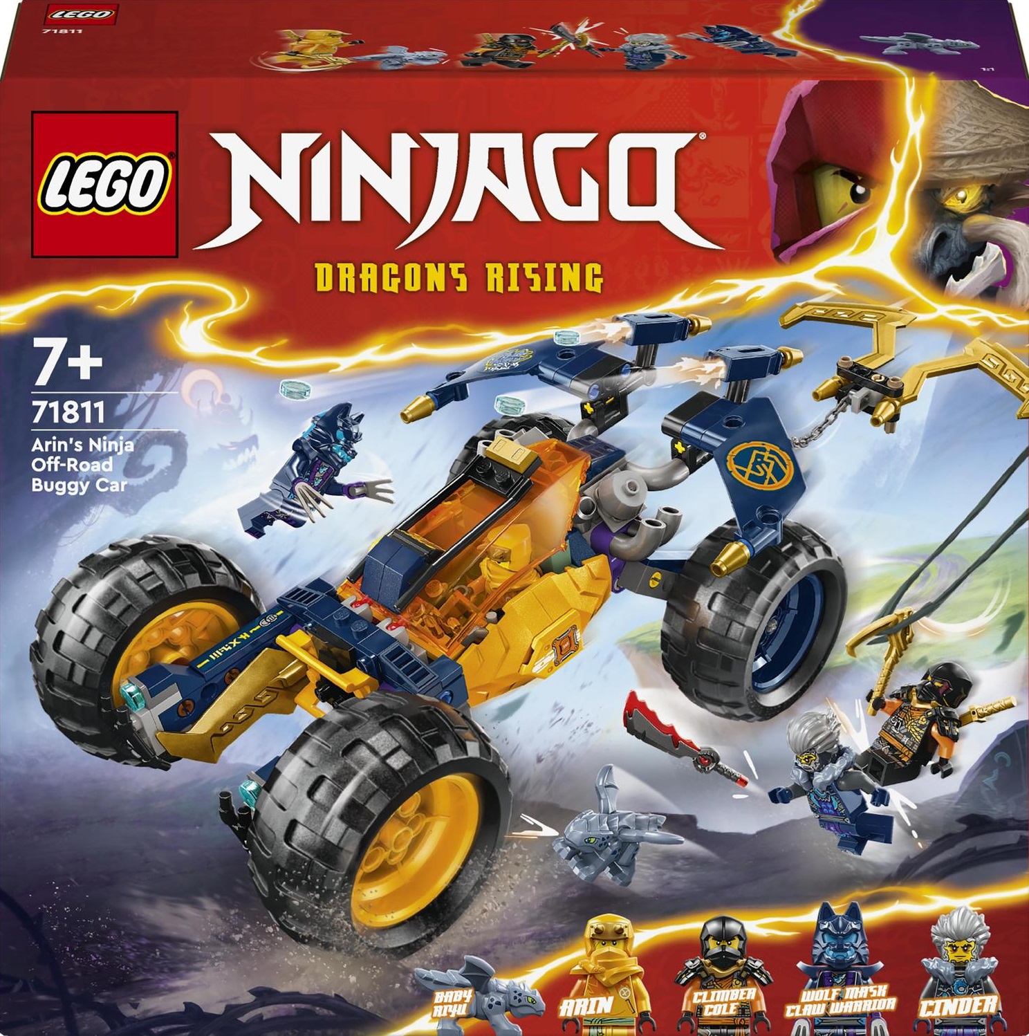 LEGO&gt;&gt; NINJAGO 71811&gt;&gt; TERÉNNÍ VOZÍTKO NINJA ARINA 71811