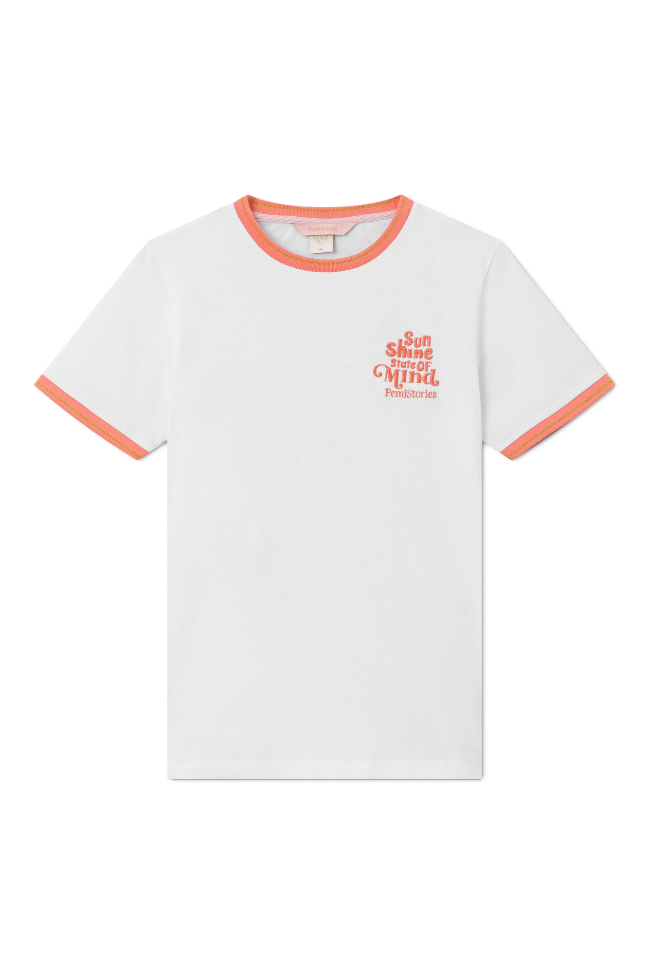

T-shirt damski Femi Stories Cosma Wht r.M