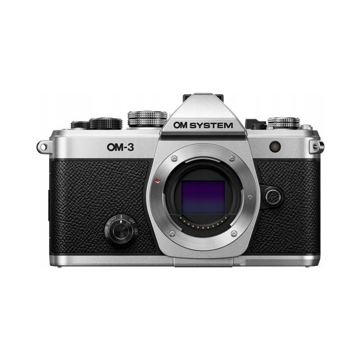 Bezzrcadlový fotoaparát Olympus OM-3, 20,4 Mpx, 4/3 se stabilizací obrazu