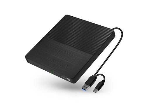 Connect It 3v1 SlimDrive Externí CD/DVD mechanika Usb-c/a