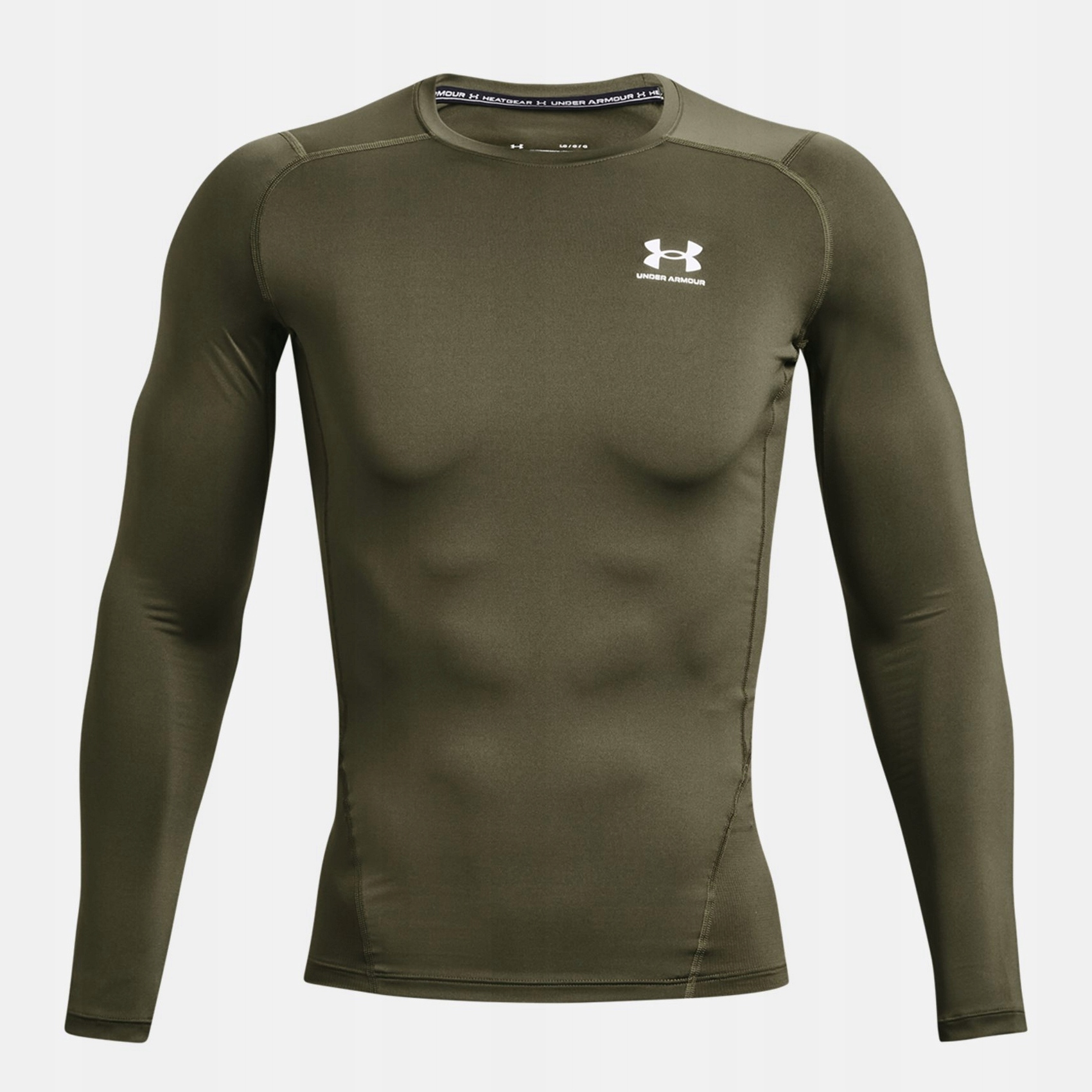 Under Armour Tričko Ua Hg Armour Comp Ls-grn
