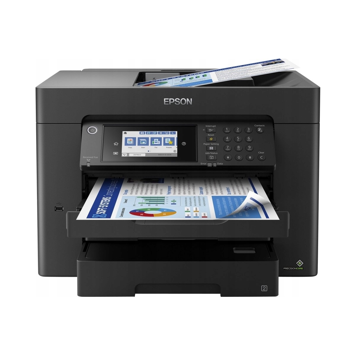 Epson WorkForce WF-7840DTWF A3+ bezprzewodowa wielofunkcyjna drukarka atra — miniatura 10