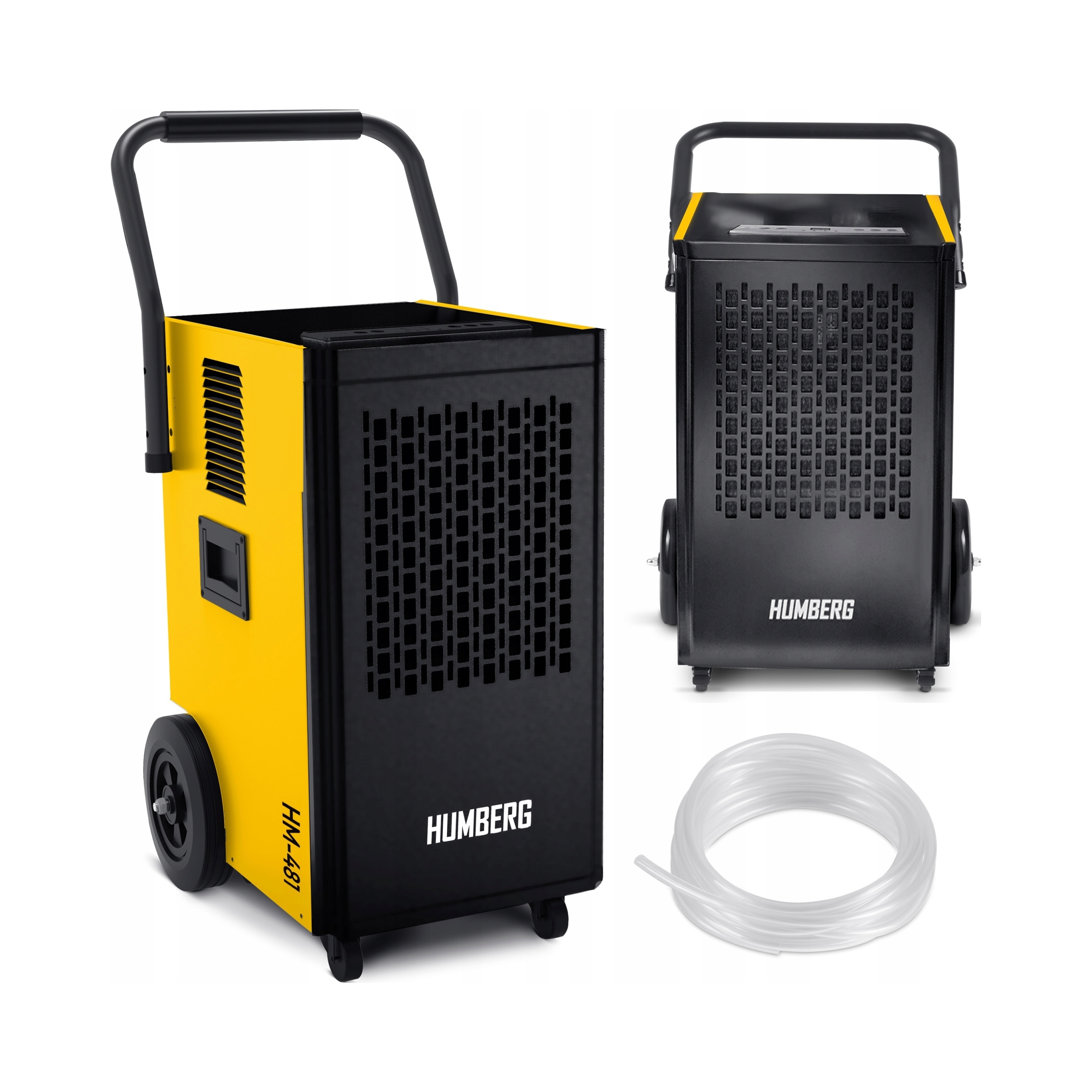 Humberg HM-481 Průmyslový odvlhčovač vzduchu 650 W, IPX0, 50 l/24 h