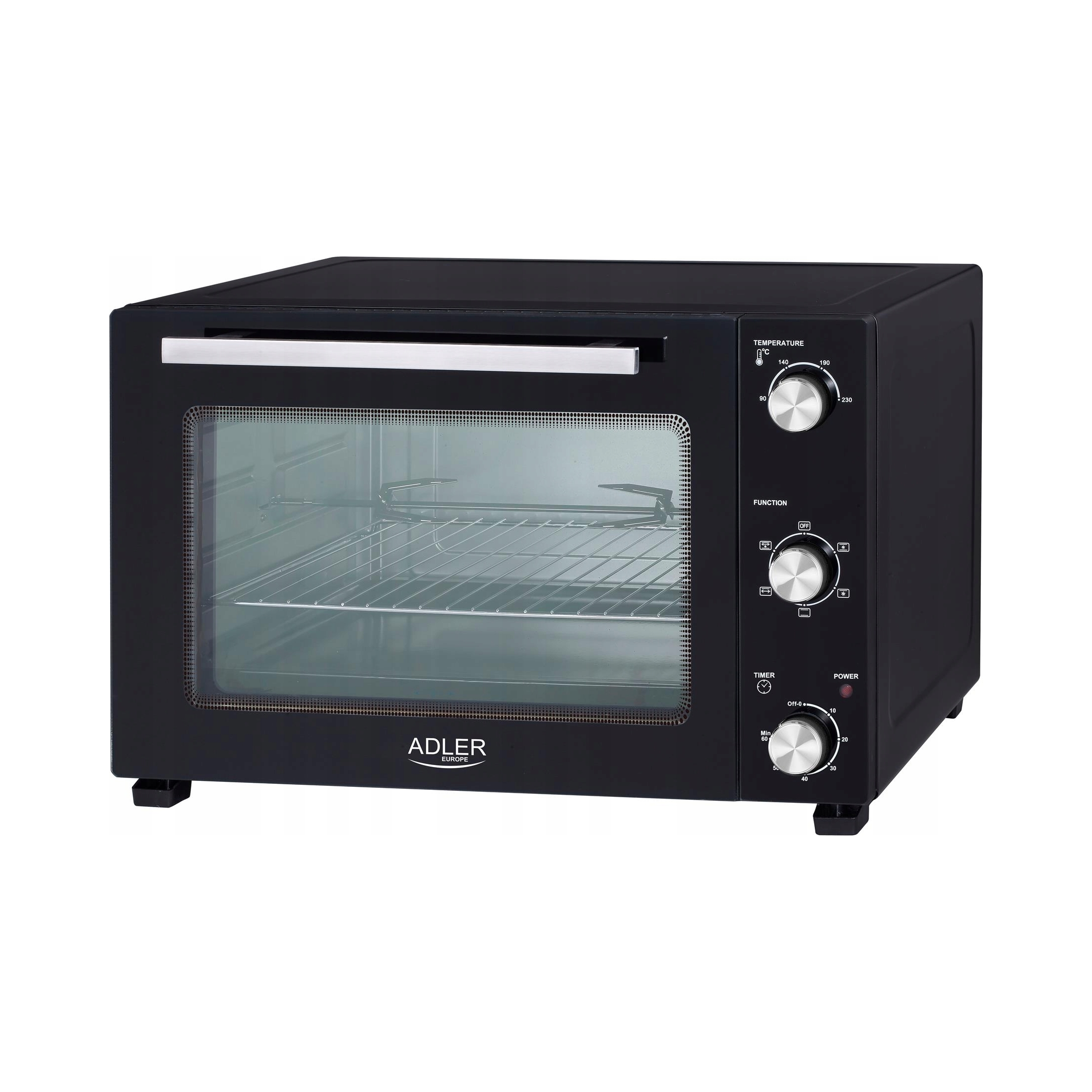 Mini piekarnik Adler Ad 6028 60 l czarny