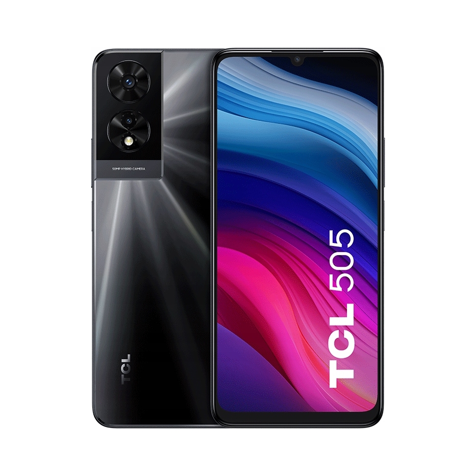 Smartfon Tcl 505 Space Gray 4/128 Gb Nfc 6.75" 5010 mAh 90 Hz