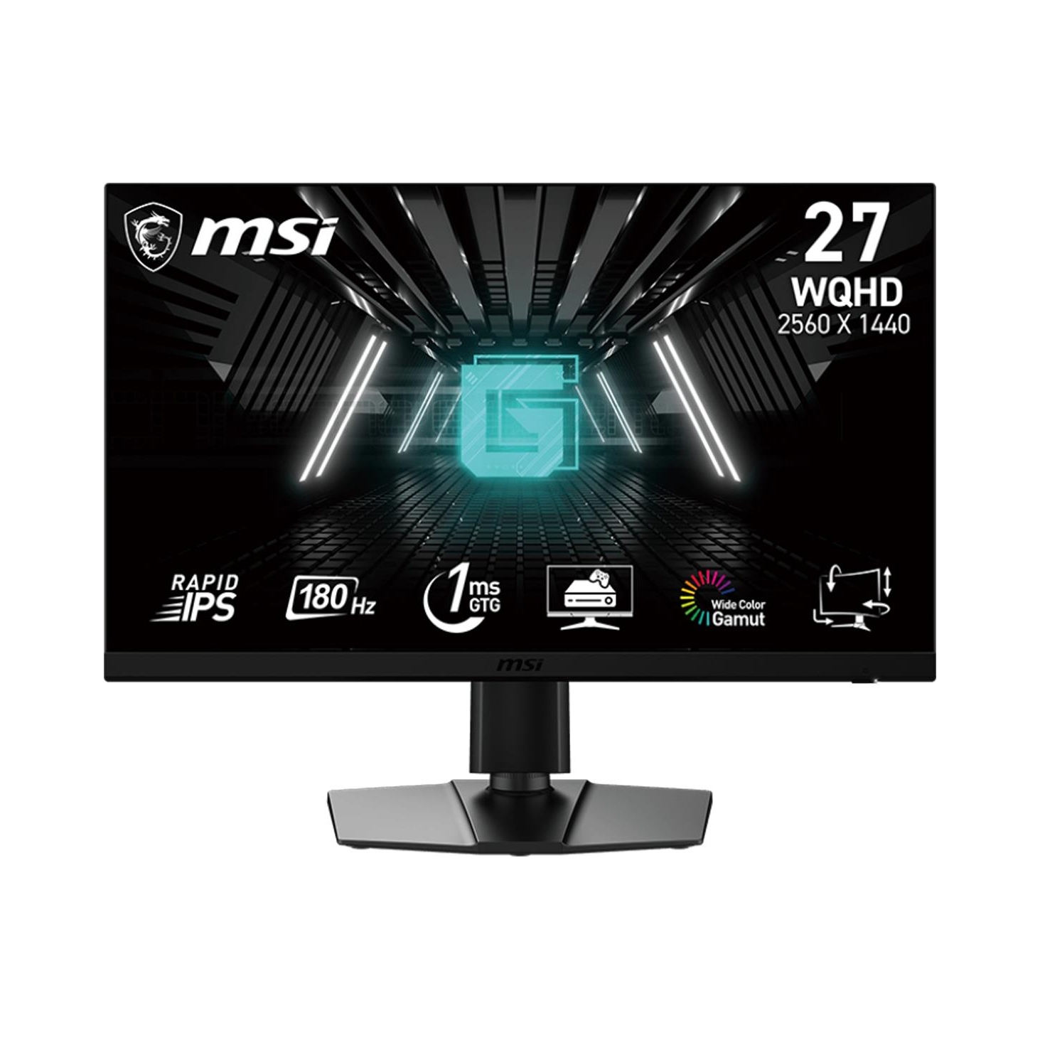 Herný monitor Msi G272QPF E2 Led Rapid Ips 180 Hz Wqhd 1 ms (gtg)
