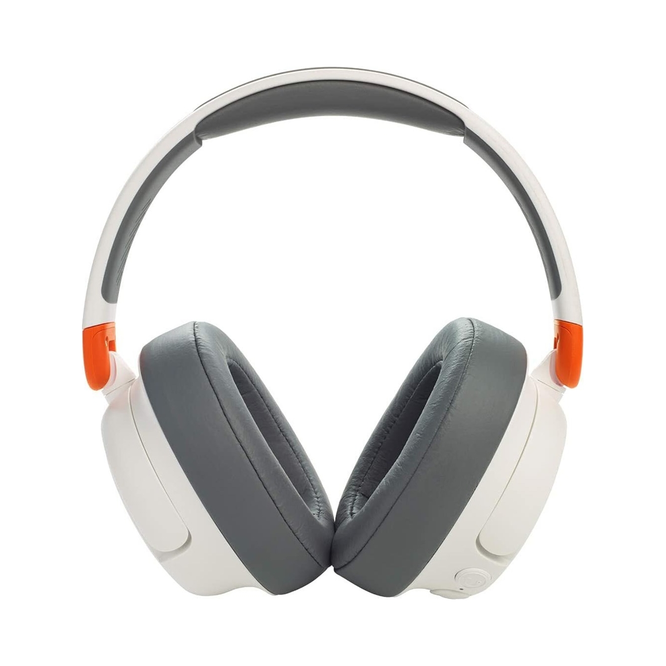 Słuchawki bezprzewodowe nauszne dla dzieci Jbl Jr 460NC białe Anc