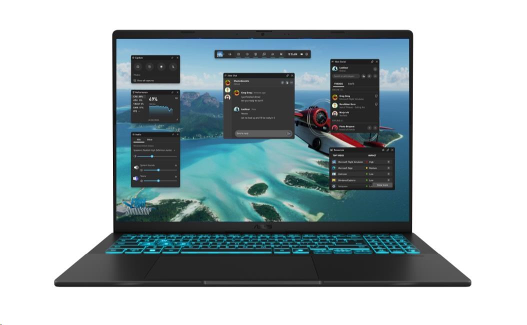 Asus Vivobook Gaming V16 V3607VM-RP013 Matte Black