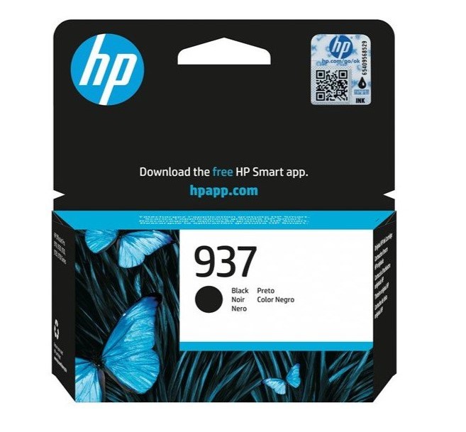 Inkoust Hp 937 Black 4S6W5N černý (black)