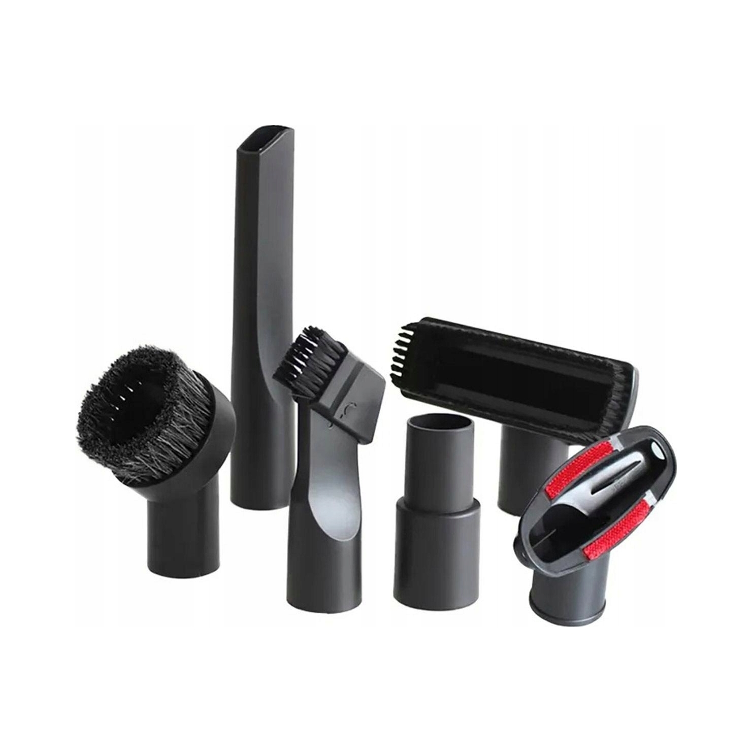 Zestaw 6 Uniwersalnych Końcówek Szczotek Ssawek Do Odkurzacza 32-35MM 6w1