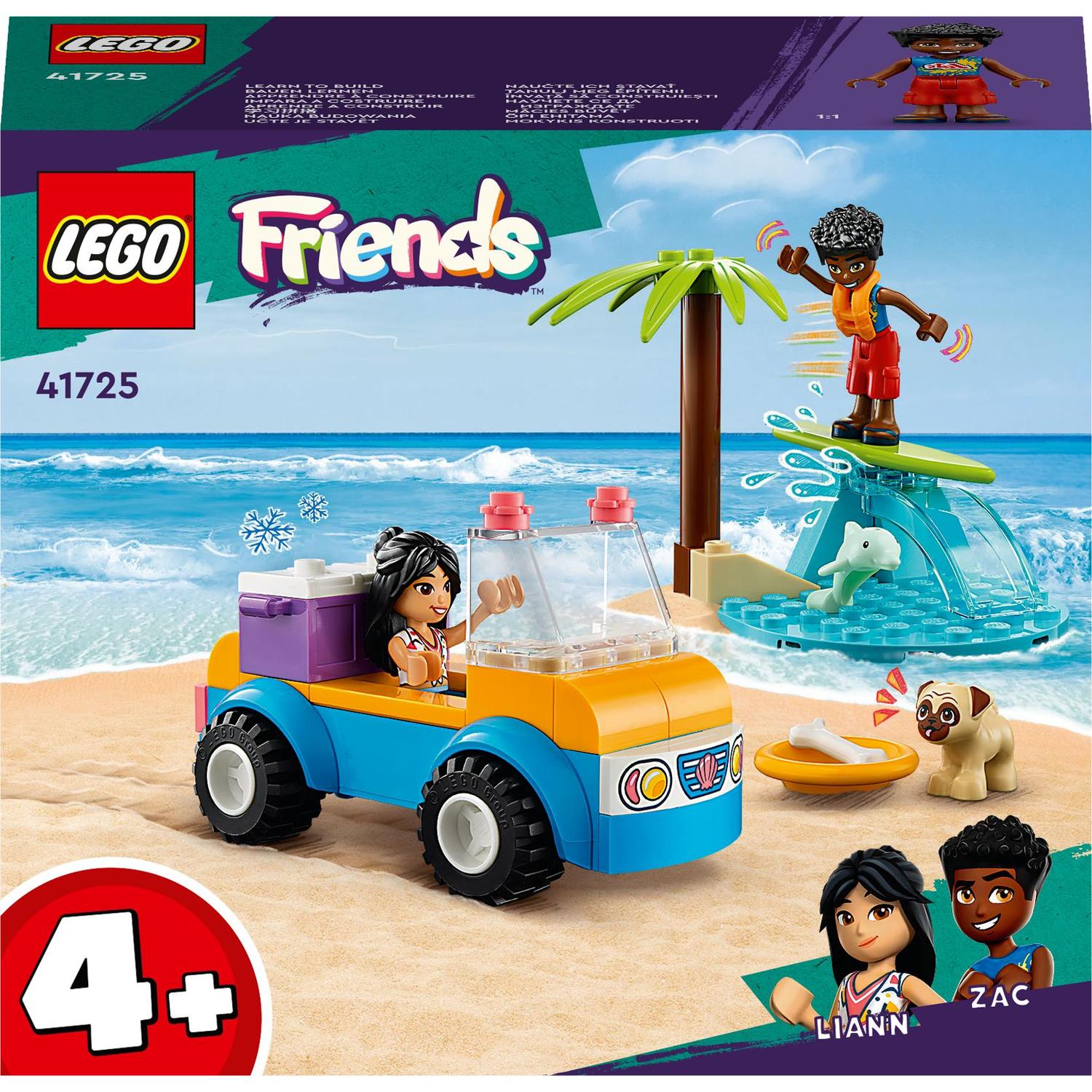 Lego 41725 Friends – Zábava s plážovým vozítkem – dárek pro dítě