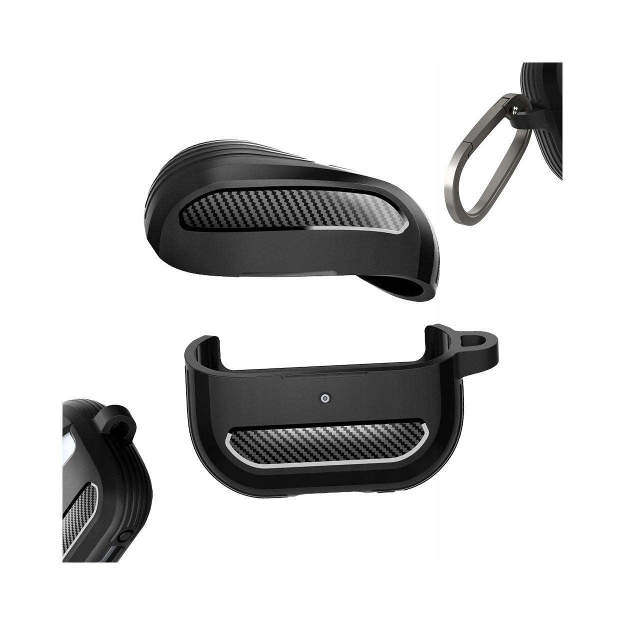 Spigen Rugged Armor Samsung Galaxy Buds 3 3 Fe 3 Pro Matte Black Spigen