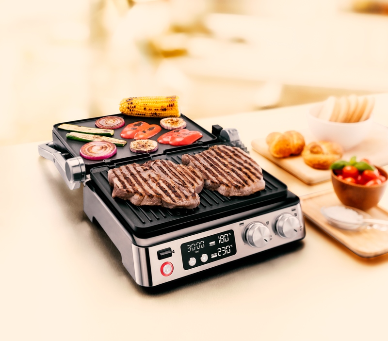 BRAUN MultiGrill 7 Grill Kontaktowy 3w1 BBQ Duża Powierzchnia 2000W — miniatura 12