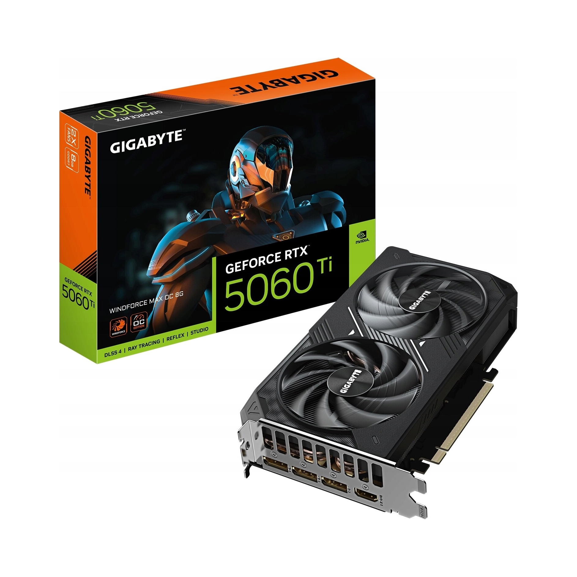Karta graficzna Gigabyte GeForce Rtx 5060 Ti Windforce 8 Gb