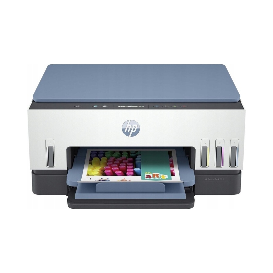 Inkoustová multifunkční tiskárna (barevná) Hp Smart Tank 675 All-in-One