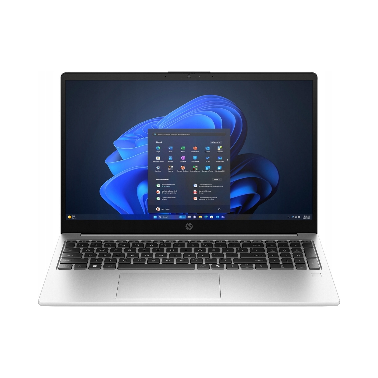 Laptop Hp 255 G10 15,6 " Amd Ryzen 7 16 Gb 512 Gb srebrny