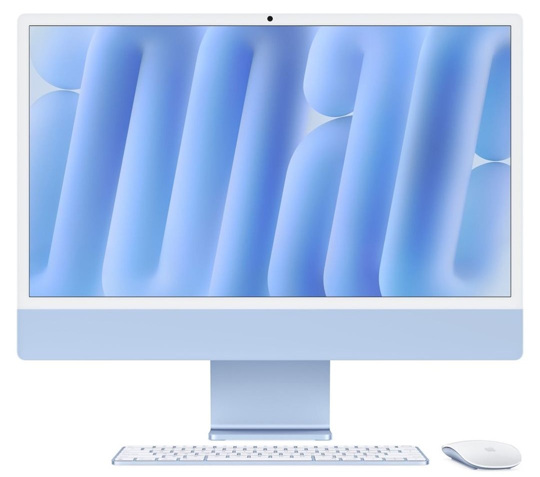 Počítačová zostava Apple iMac 24 M4 16 Gb 256 Gb Ssd modrý